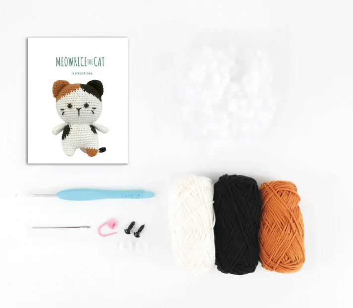 Anchor Crochet Kit - Amigurumi Meowrice the Cat - Image 2