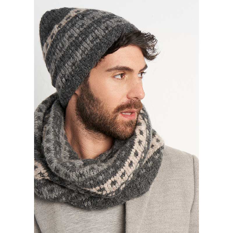 Bandana Cowl Snood in Rowan Brushed Fleece - Digital Version RTP004-0008 - Image 3