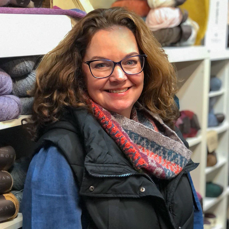 Bessie Cowl in Rowan Felted Tweed Dk - Aluminium - by Lisa Richardson - Image 3