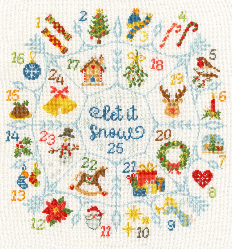 Countdown To Christmas - Bothy Threads Cross Stitch Kit