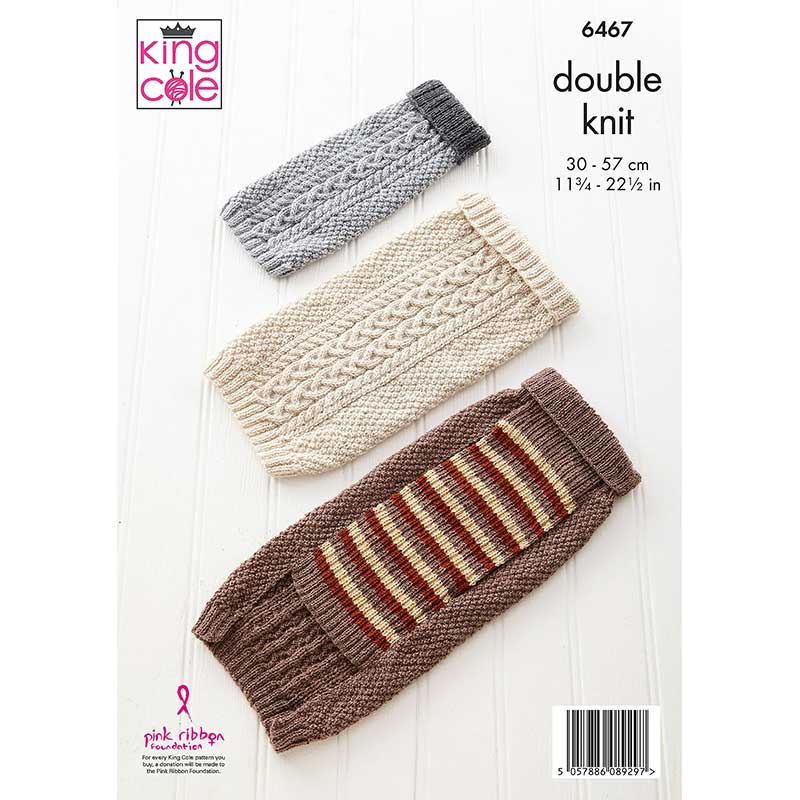 Dog Coats in King Cole Dk - Image 3