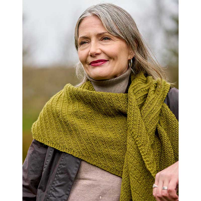 Erin Elongated Triangle Shawl in West Yorkshire Spinners The Croft Aran - Digital Version WYS1000344 - Image 3