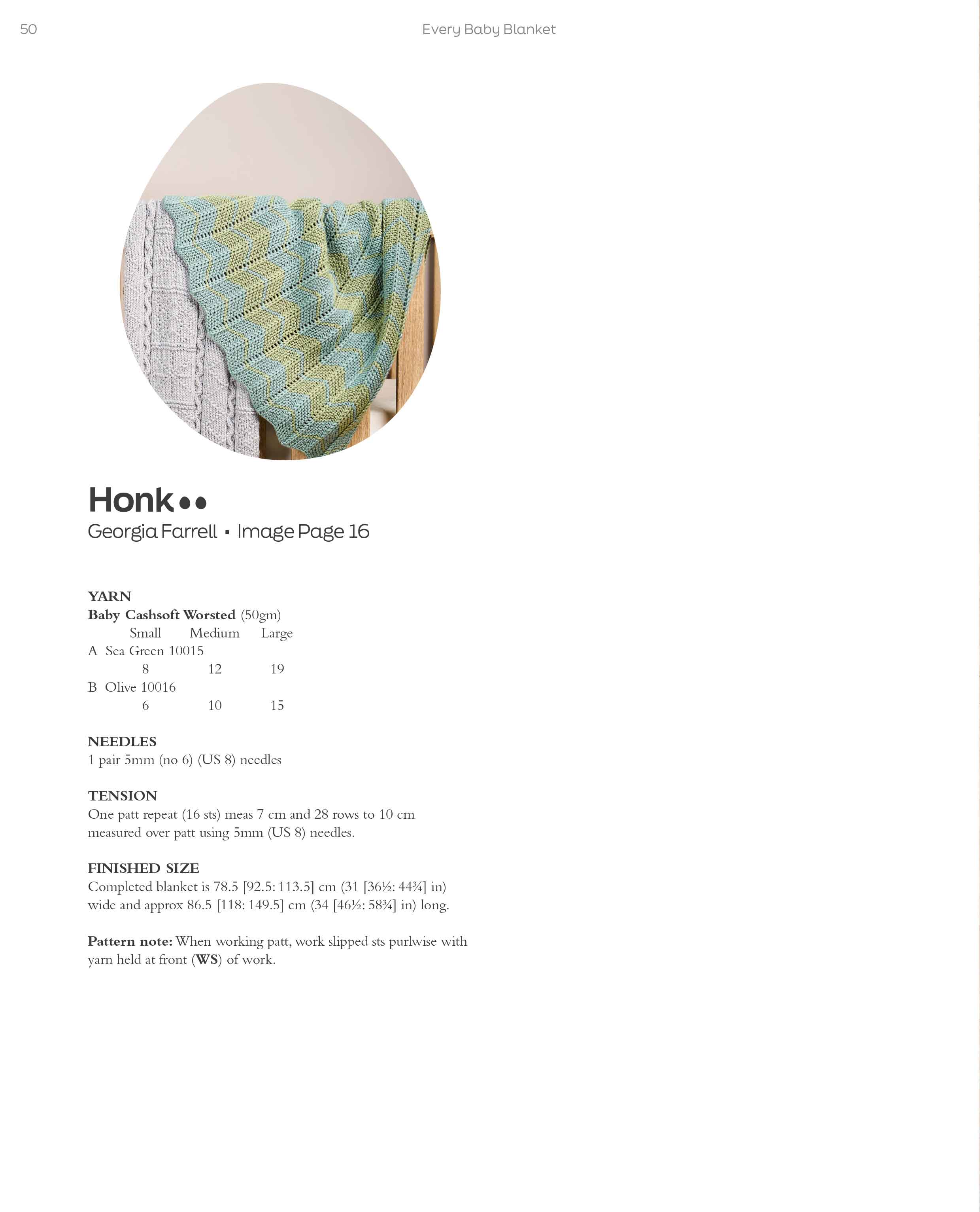 Honk Blanket in Rowan Baby Cashsoft Worsted - Digital Version ZB384-00008 - Image 2