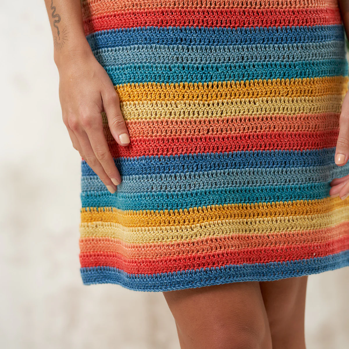 Mirri Crochet Dress and Tank Top in West Yorkshire Spinners Elements Dk - Digital Version DPB0281 - Image 4
