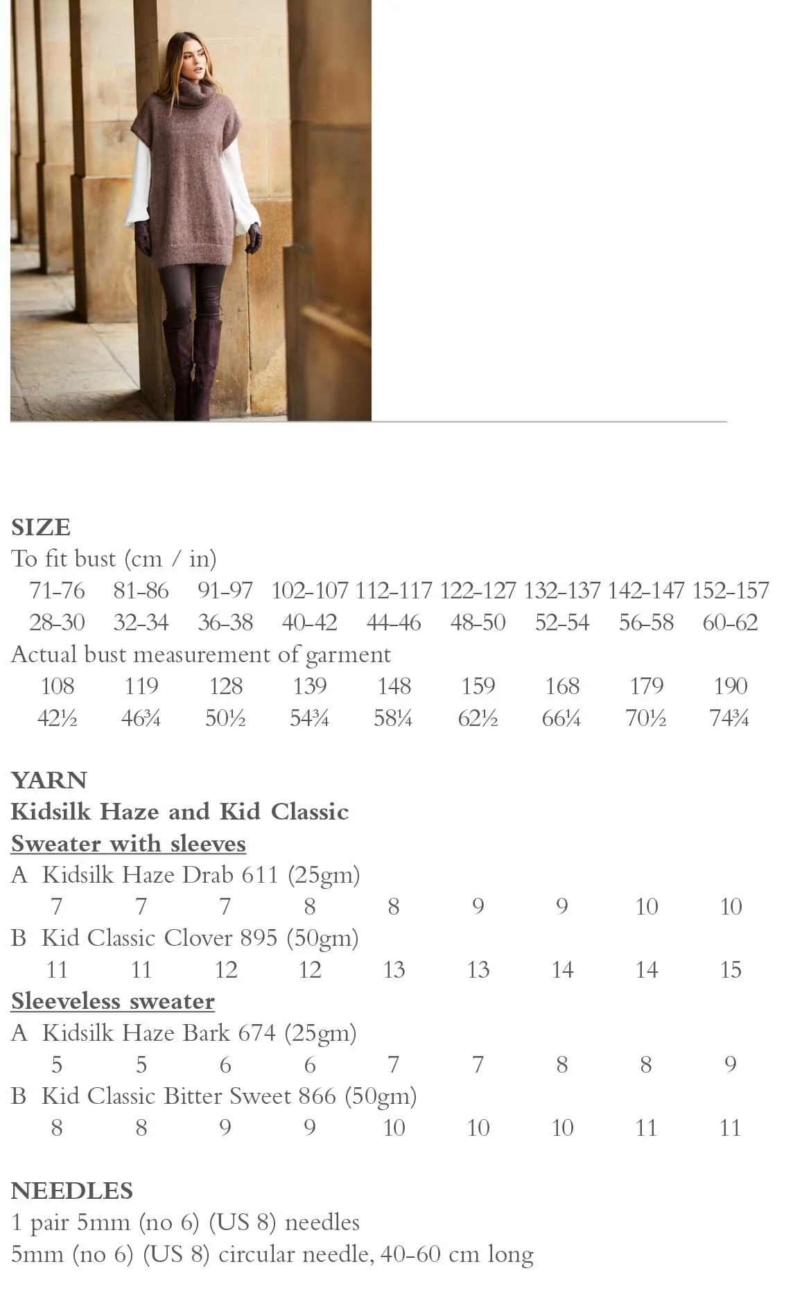 Rocha Sleeveless in Rowan Kidsilk Haze & Kid Classic - Digital Version RM007-00003 - Image 2