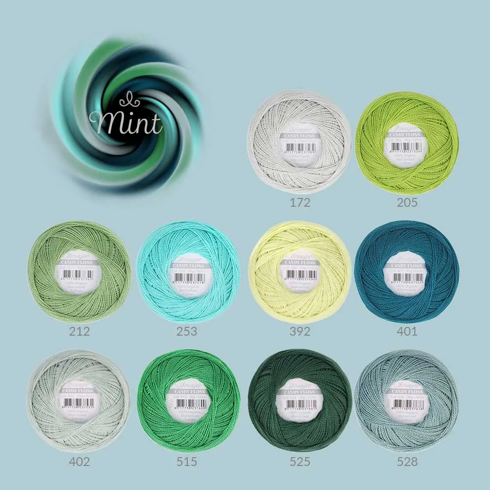 Scheepjes Candy Floss Colour Pack - Mint - Image 3