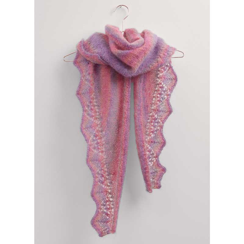 Shawl in Rico Fashion Mohair Rainbows - Digital Version 1297 - Image 4