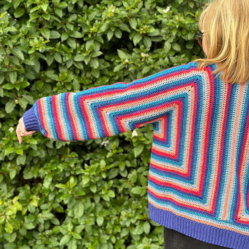 Spring Chill Hexi Cardigan - by Cassie Ward - Digital Version - Image 5