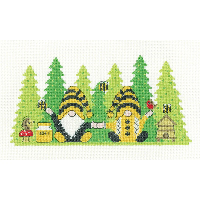 Summer Buzzing - Heritage Crafts Cross Stitch Kit