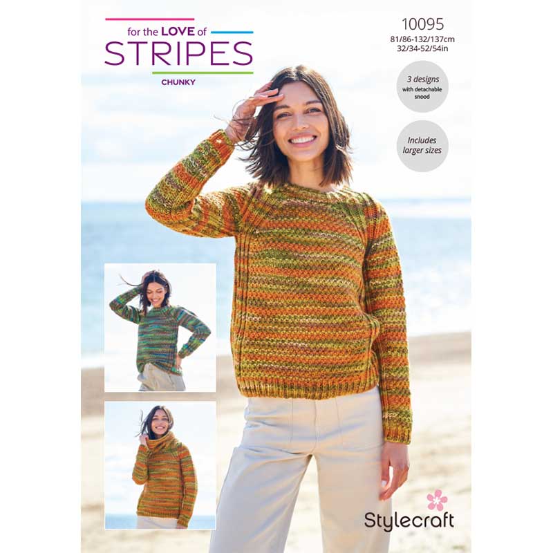 Sweaters in Stylecraft For the Love of Stripes Chunky