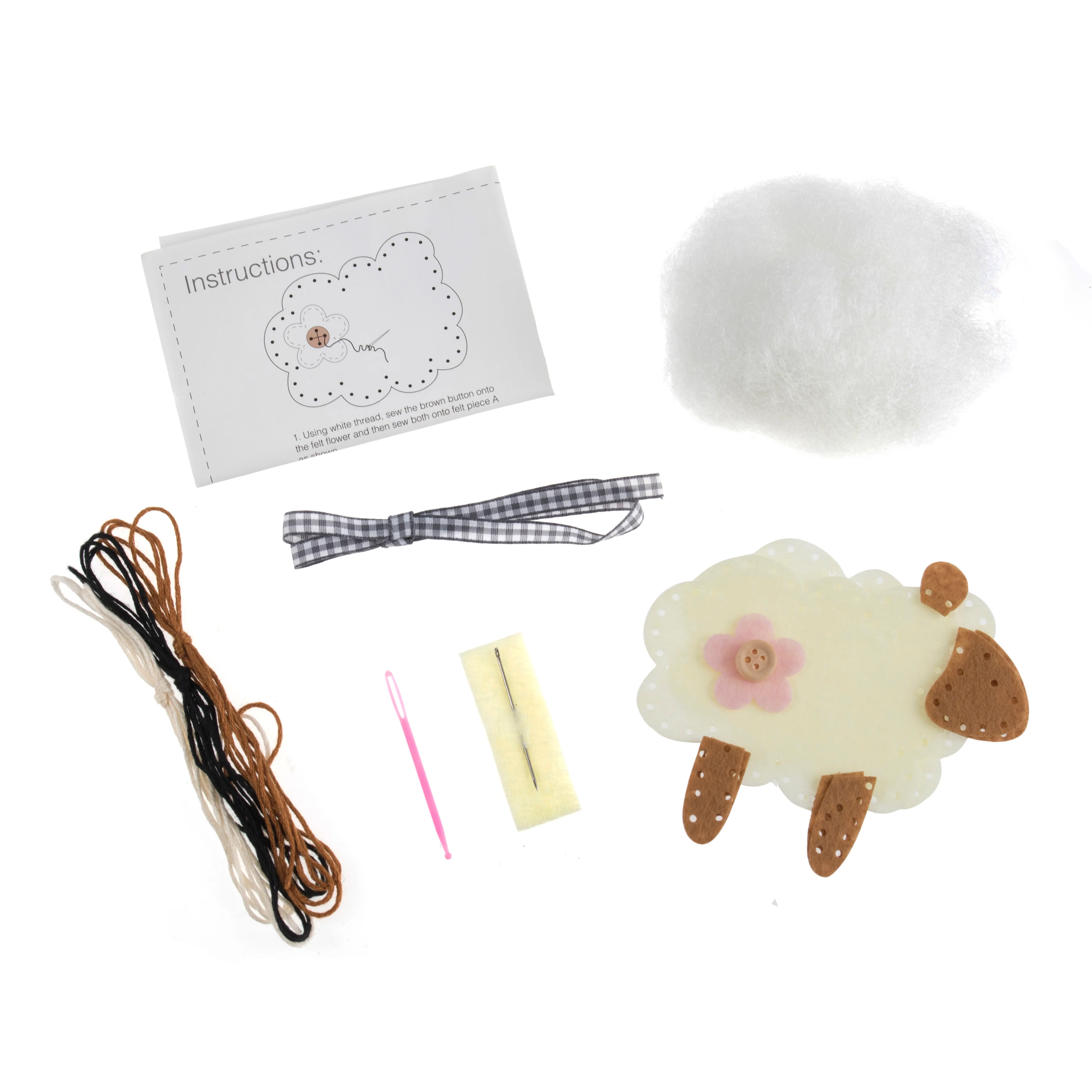 Trimits Felt Decoration Kit: Sheep - Image 2