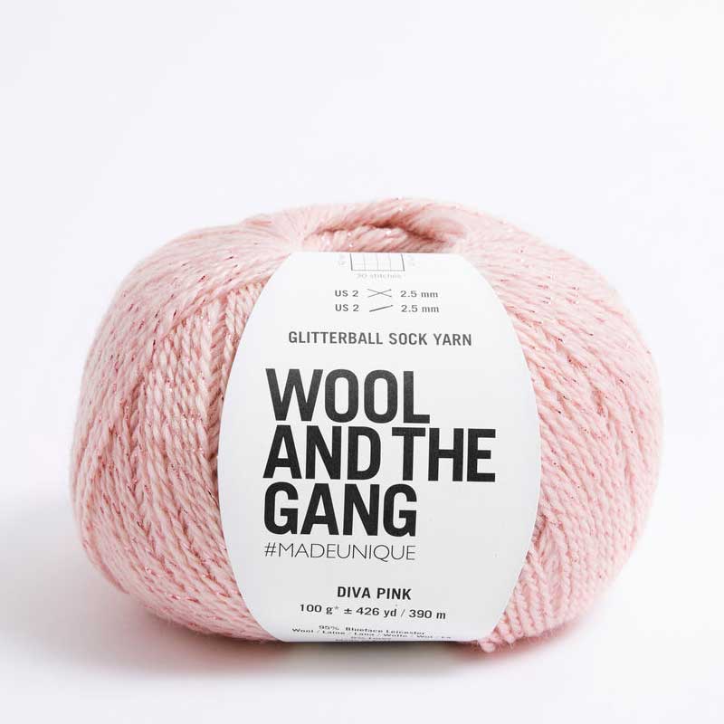 Wool and the Gang Glitterball Sock - Image 3