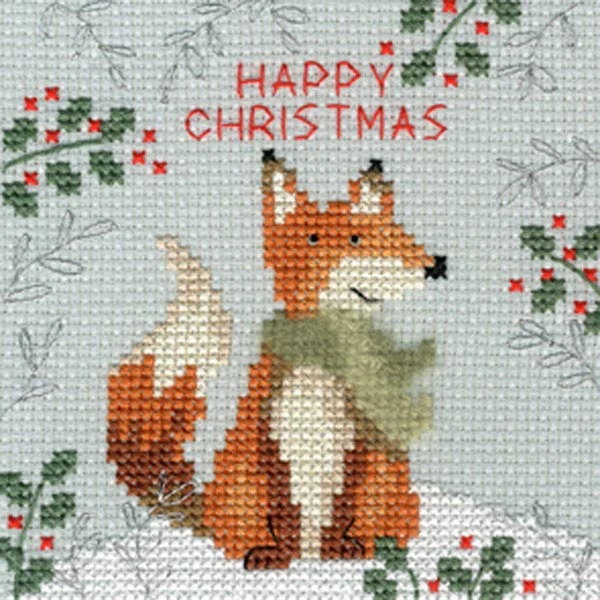 Xmas Fox Card Kit